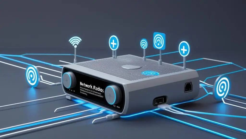 Network Radios Graphic